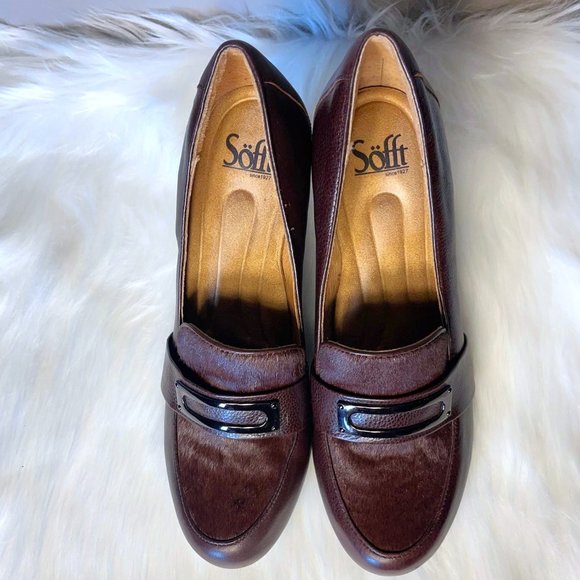 SÖFFT Leather Loafer Pump 9.0M - Picture 9 of 11